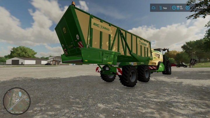 Fs22 Krone Big X 1180 Cargo V10 Fs22 Mods 3422