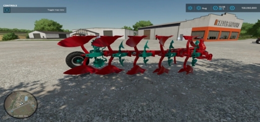 Fs22 Kverneland I Plough 2500 V10 Fs22 Mods 3765