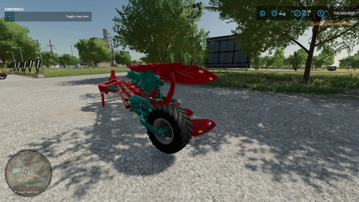 Fs22 - Kverneland I-plough 2500 V1.0 - Fs22 Mods