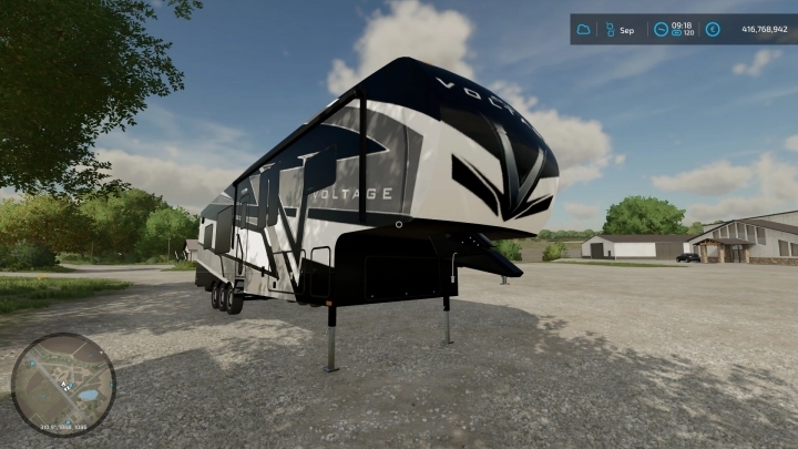 fs19 fifth wheel trailer mod