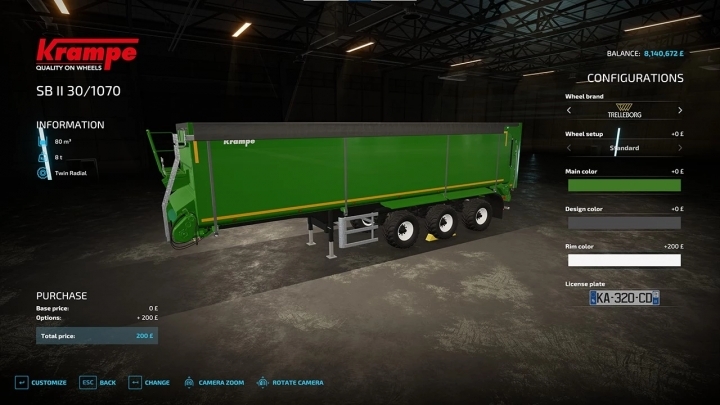 Fs22 Krampe Sb 3060 Trailer V10 Fs22 Mods 9489