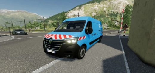 FS22 - Renault Master Iv - Enedis V1.0 - Fs22 Mods