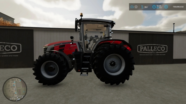 Fs22 Massey Ferguson 8s Lu V10 Fs22 Mods 9408